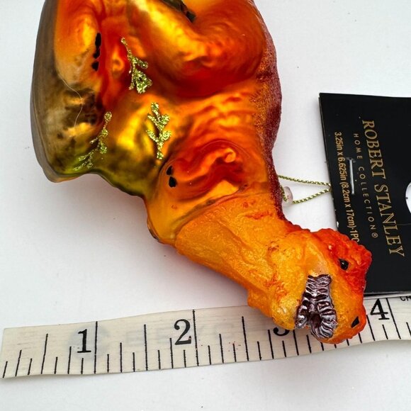 Robert Stanley Home Collection Dinosaur Christmas Ornament 3.25" x 6.625" - Picture 4 of 8